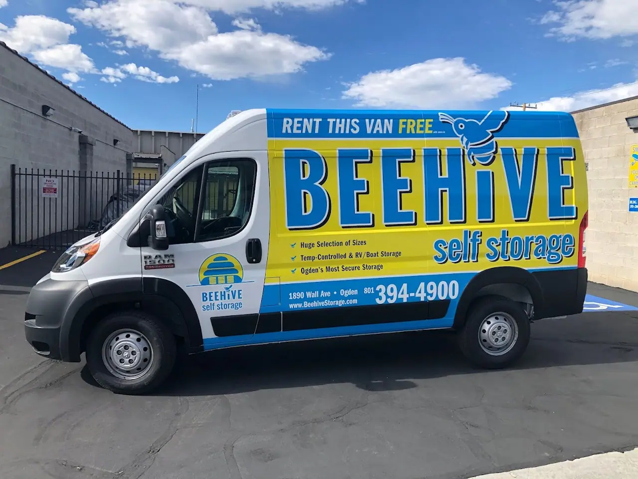 Beehive Self Storage, RV storage in Ogden