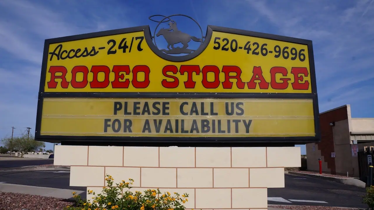 Rodeo Storage 24/7 Access, RV storage in Casa Grande