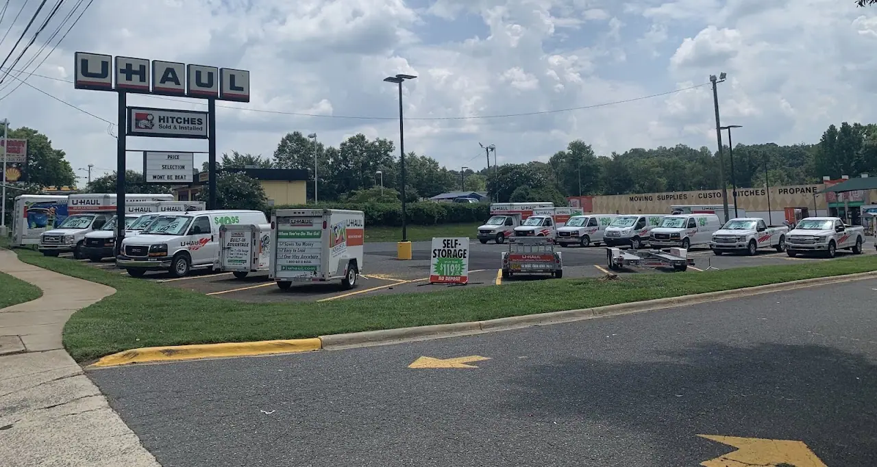 Self-Storage at U-Haul, RV storage in Charlotte