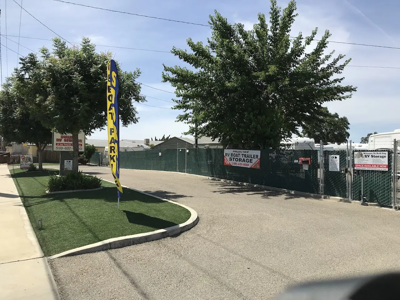 Visalia RV Storage, RV storage in Visalia