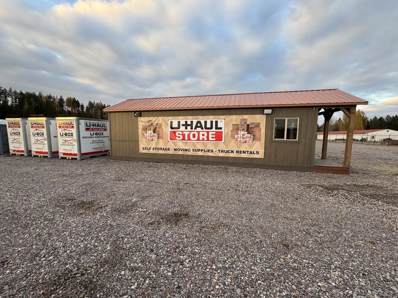 Self-Storage at U-Haul, RV storage in Columbia Falls