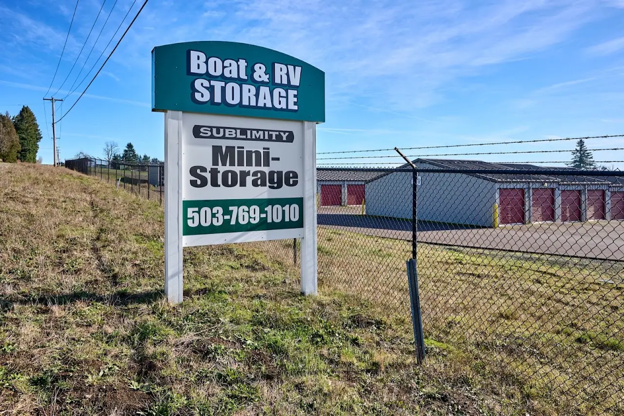 Sublimity Mini Storage, RV storage in Sublimity